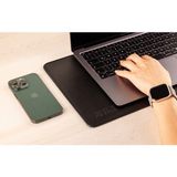 Los Caja 13 İnç Laptop Kılıfı - Su Geçirmez , Vegan Deri, MacBook Air Uyumlu, Siyah - 13 - 13,9 inç