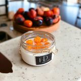 Loş Dükkan Mini Balkabaklı Aromaterapi Kokulu Kavanoz Mum - 1 Adet