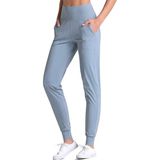 Los Ojos Kadın Mavi Gri Yüksek Bel Jogger Eşofman Altı Joggers - XS