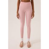 Los Ojos x Ece Pembe Yüksek Bel Spor Tayt Mono Leggings