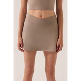 Los Ojos x Ece Vizon 2 Katmanlı Tenis Eteği Skort - XS