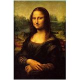 Losmmney 1000 Parça Yapboz, Leonardo da Vinci'den Mona Lisa Sanat Eseri Büyük Boy Yapboz Oyuncağı Eğitici Hediye Ev Dekoru için