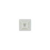 Lospar YK1B 19.5x19.5mm Yapışkan Bantlı Kroşe Beyaz YK1