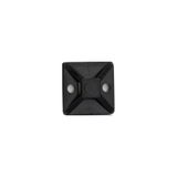 Lospar YK1S 19.5x19.5mm Yapışkan Bantlı Kroşe Siyah YK1