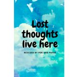 lost thoughts live here: A Lighthearted Journal for Forgetful Minds and Daily Thoughts