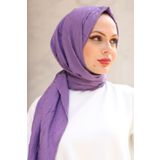 LOSYANA Bambu Kraş Şal Lila