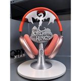 Lotr Yüzüklerin Efendisi Kulaklık Standı Dragon Tasarımlı Dekoratif Masaüstü Standı - Gri