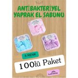 Lotravia 3 Paket 100 Yaprak Eriyen Mini Kağıt Sabun