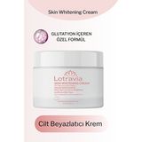 Lotravia 50 ml Cilt Beyazlatıcı Krem Glutatyonlu Tüm Cilt Tipleri için Aydınlatıcı Etki
