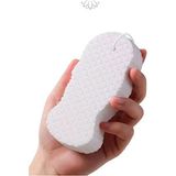 Lotravia Beyaz Sihirli Vücut Duş Süngeri Ölü Deri Sökücü Malzeme Peeling 1 Adet