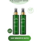 Lotravia Biberiye Suyu Saç Toniği 100Ml X 2 - Dökülme Karşıtı Doğal Besleyici Etki