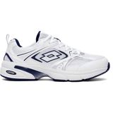Lotto Erkek Klasik Sneaker Beyaz - Lacivert 5m Athens 5fx Tekstil Tabanlı Düz Topuklu