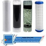 lotto filters Daire Bina Sayaç Girişi 4 Aşama Su Arıtma Cihazı (Içi Boş Kap )