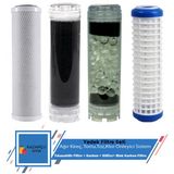 Lotto Filters Daire Bina Sayac Girisi 4 Asama Su Aritma Cihazi Yedek Filtre Seti