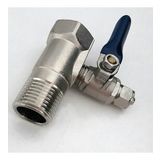 Lotto Filters Su Arıtma Hat Alma T 1/2" ve Mini Küresel Vana 1/4" (Metal)