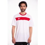 Lotto Lucca Tee Pl Kırmızı Beyaz Erkek T-Shirt