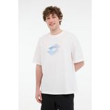 Lotto M-Crossa Tee 5fx Ekru Erkek Kısa Kol T-Shirt - Bej