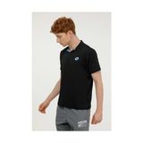 Lotto M-SN953 Stwrt Pl T-Sh 4fx Erkek Kısa Kol T-Shirt - Siyah - S