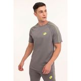 Lotto M-yınkas T-sh 4pr Antrasit Erkek Kısa Kol T-shirt Gri