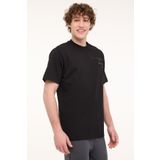 Lotto Siyah Erkek Kısa Kol T-Shirt M-ZALDE TEE 5FX