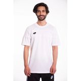 Lotto T-Shirt Erkek Beyaz/Siyah-Mavi-Kirmizi-Lucca Tee Pl Lucca123