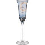 Lotus 100 ml 4 Parça Flüt Cam Şampanya Kadehi 9-01020076 - Çok Renkli