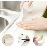 Lotus 3 Metre Banyo Küvet Mutfak Lavabo Su Sızdırmaz Bant Su Geçirmez Kenar Bandı Sızdırmazlık Tamir Beyaz