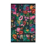 Lotus 3251 Karabağ Patchwork Desen Saçaklı Baskı Kilim, 100 x 200