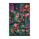 Lotus 3251 Karabağ Patchwork Desen Saçaklı Baskı Kilim, 80 x 300