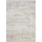 Lotus 8574 Gri Halı Renkli Detaylı Modern İnce Akrilik Tozuaz Salon Halısı Yatak Odası Koridor 100 X 200 Renklı