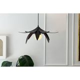 Lotus Ahşap Modern Ve Minimal Tasarım Avize, Ceviz