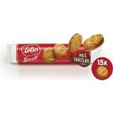 Lotus Atıştırmalık 150 gr Sütlü Çikolata Doldurulmuş Özel Lezzetli Bisküvi - 1 Adet