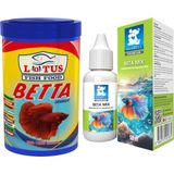 Lotus Beta 100ML Balık Yemi Kutu, Mix Multivitamin 50CC