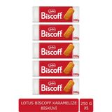 Lotus Biscoff Karamelize Bisküvi 250 g 5 Adet