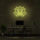 Lotus Çiçeği Çiçek Neon LED Duvar Yazısı Dekoratif Duvar Aydinlatmasi Gece Lambası