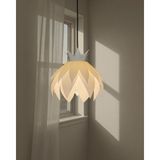 Lotus Çiçeği Tasarım Modern Avize (Plastik) - Beyaz
