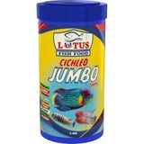 Lotus Cichlid Jumbo Chips 1000 ml 300 gr Kutu Iri Büyük Protein Balık Yemi