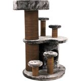 Lotus Furniture Pet Series Seul Tırmalamalı Açık Gri Kedi Evi