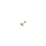 LOTUS GÜMÜŞ TRAGUS PIERCING - ROSE BAKIR