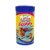 Lotus Guppy Granulat 250 ml Karışık Lepistes Melek Moli Kılıç Tetrazon Granül Balık Yemi