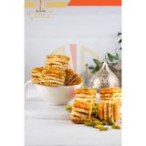 Lotus Kaplı Antep Fıstıklı Baklava Lokum (1000 Gram)