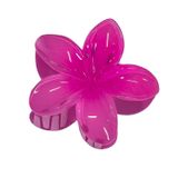 Lotus Saç Tokası Kelebek Mandal Kapmalı 7-8 cm Fuşya