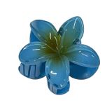 Lotus Saç Tokası Kelebek Mandal Kapmalı 7-8 cm Mavi