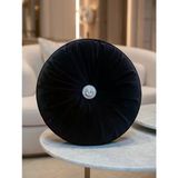 Lotus Siyah Kırlent