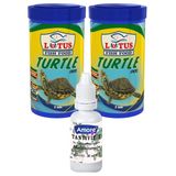 Lotus Turtle Green Sticks 2X100ML Kutu Kaplumbağa Yemi ve Multivitamin