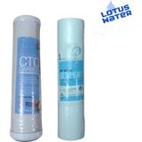 Lotus Water Musluk Tipi 2li Su Arıtma Cihazı Filtresi Sediment-Cto Karbon Filtre Coconat Bazlı