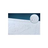 Lotusline Home Lüks % 100 Pamuk Beyaz Ayak Havlusu 50 * 70 3 Lü Set