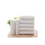 Lotusline Home Lüks %100 Pamuk Beyaz Banyo Havlusu 2 Adet 70 * 140