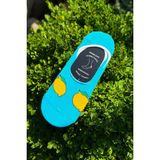 Lou Socks Unisex 7'li Yiyecek Desenli Kaymaz Silikon Topuklu Görünmez Babet Çorap - 36 - 44 - Çok Renkli