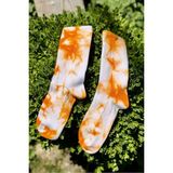 Lou Socks Unisex Batik Desenli Soket Spor Çorap - 36 - 44 - Turuncu